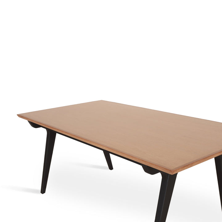 Ike - Solidwood Table with Laminate Top