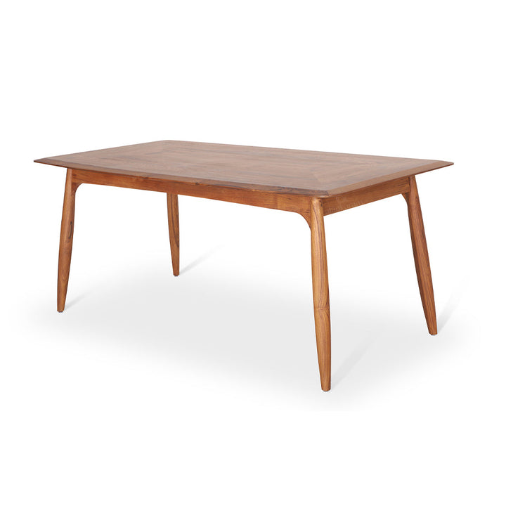 Vibhu - Teakwood Dining Table With Drawers