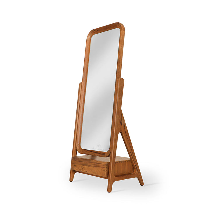 Ayakta Teakwood Dresser with Mirror