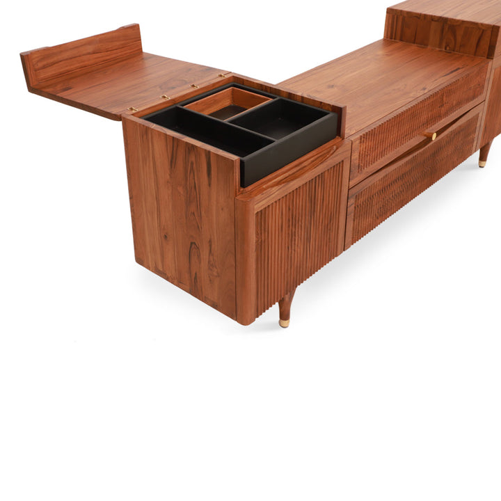 Labiska Dresser with Storage Shelves