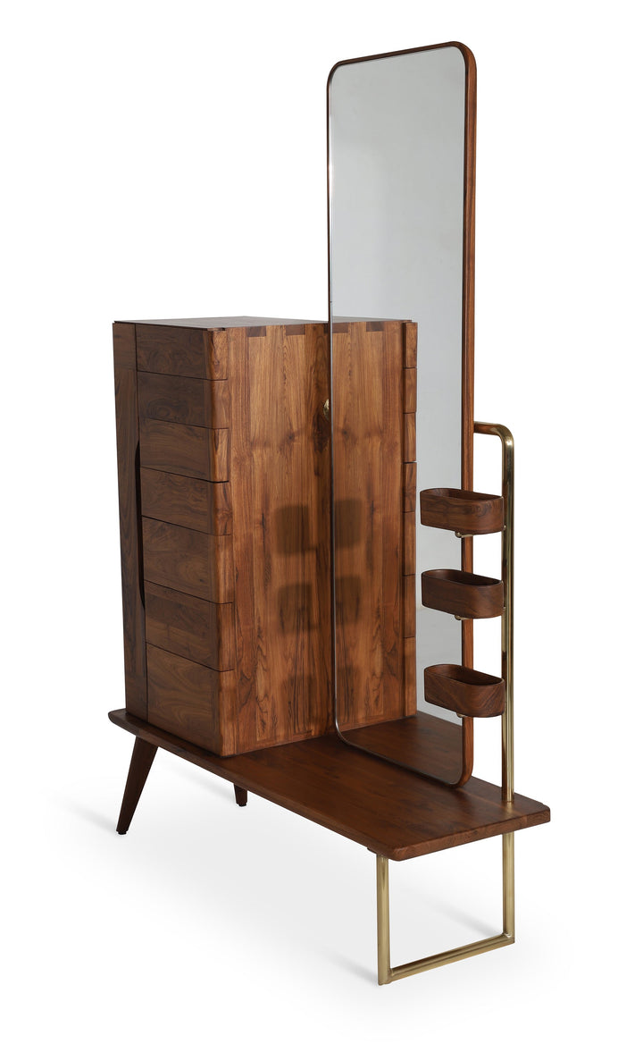 Beautiful Lemari Dressing Table with Mirror