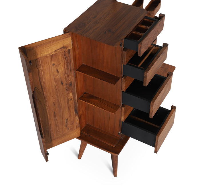 Beautiful Lemari Dressing Table with Mirror