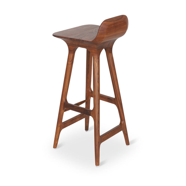 Inalt - Teakwood High / Bar Chair
