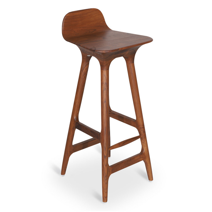 Inalt - Teak High / Bar Chair, High Chairs - Alankaram