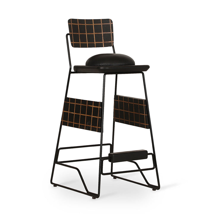Nalaza - High / Bar chair Black Color