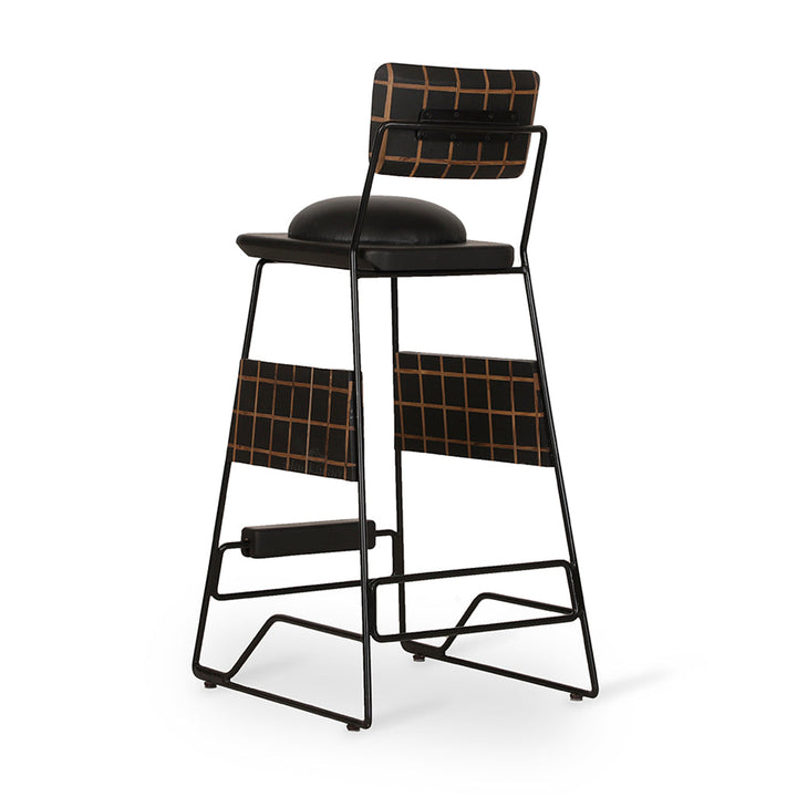 Nalaza - High / Bar chair Black Color