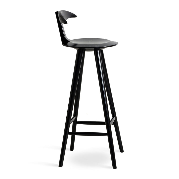 Udita - Solidwood Black Stain High Chair