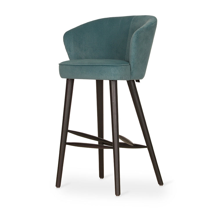 Whawhe Black Stain High/Bar Chair