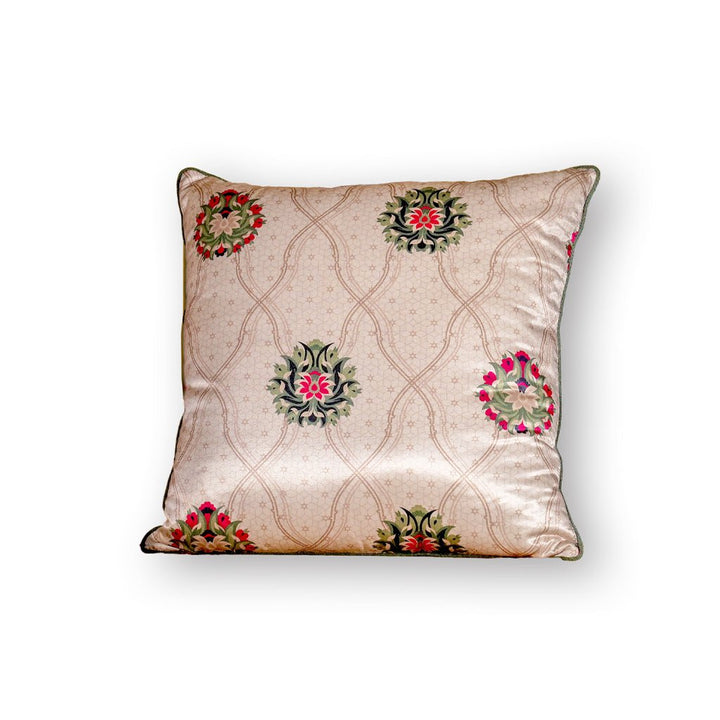 Cushion - Cream Print Fabric