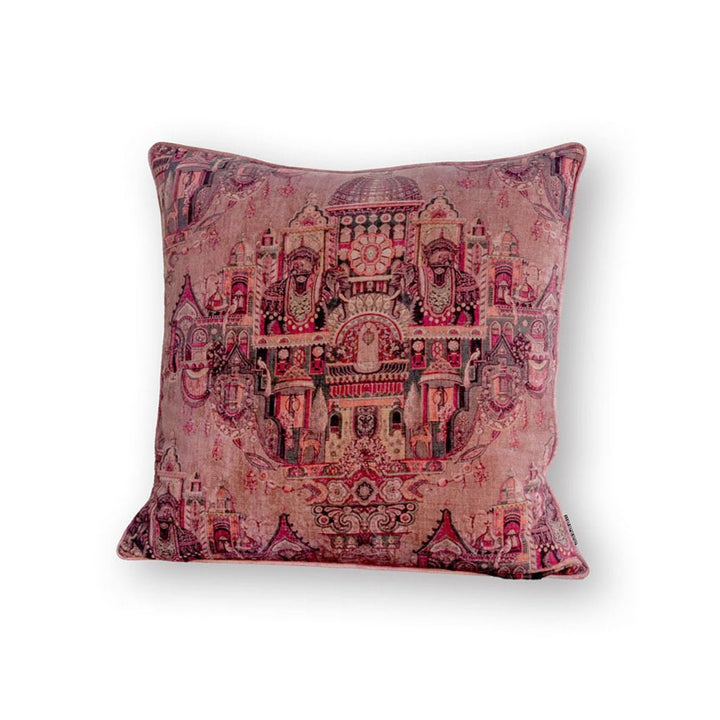 Cushion - Yugantar Lovely Dusk Printed Fabric