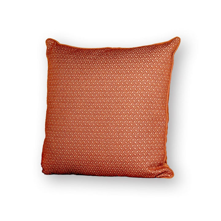 Cushion - Rust Print Fabric