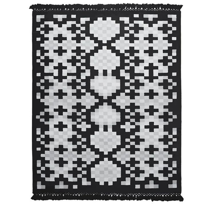 Pixel One Hand-woven Dhurrie