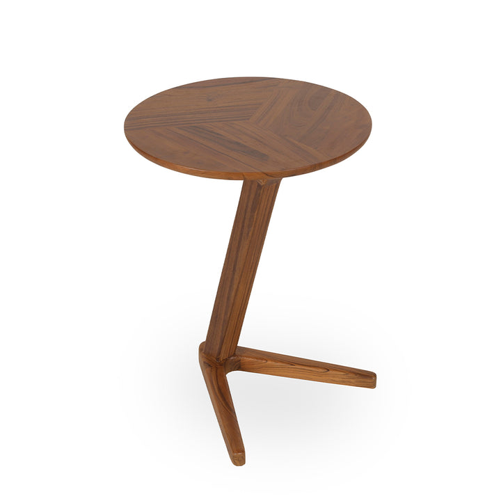 Liliu – Teakwood Side / Laptop Table - Alankaram