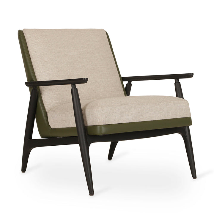 Aronui - Ash/Oak/Beech Lounge Chair, Stained, Lounge Chairs - Alankaram