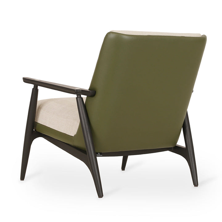 Aronui - Ash/Oak/Beech Lounge Chair, Stained, Lounge Chairs - Alankaram