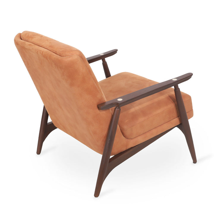 Aronui - Ash/Oak/Beech Lounge Chair, Stained, Lounge Chairs - Alankaram