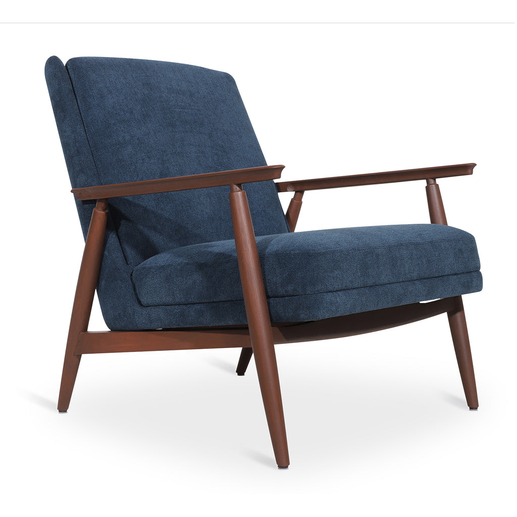 Aronui - Teak Lounge Chair, Stained | Alankaram