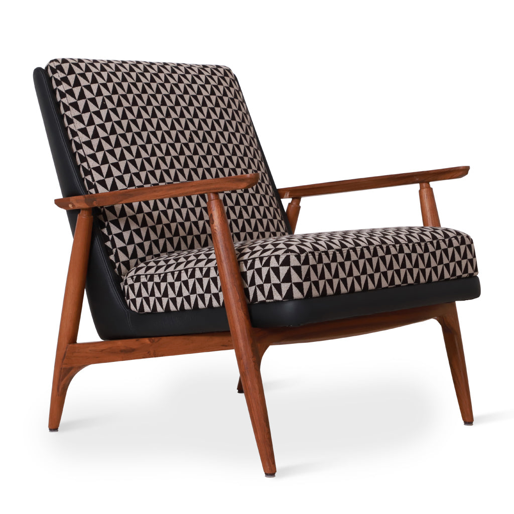 Aronui - Teak Lounge Chair, Stained | Alankaram