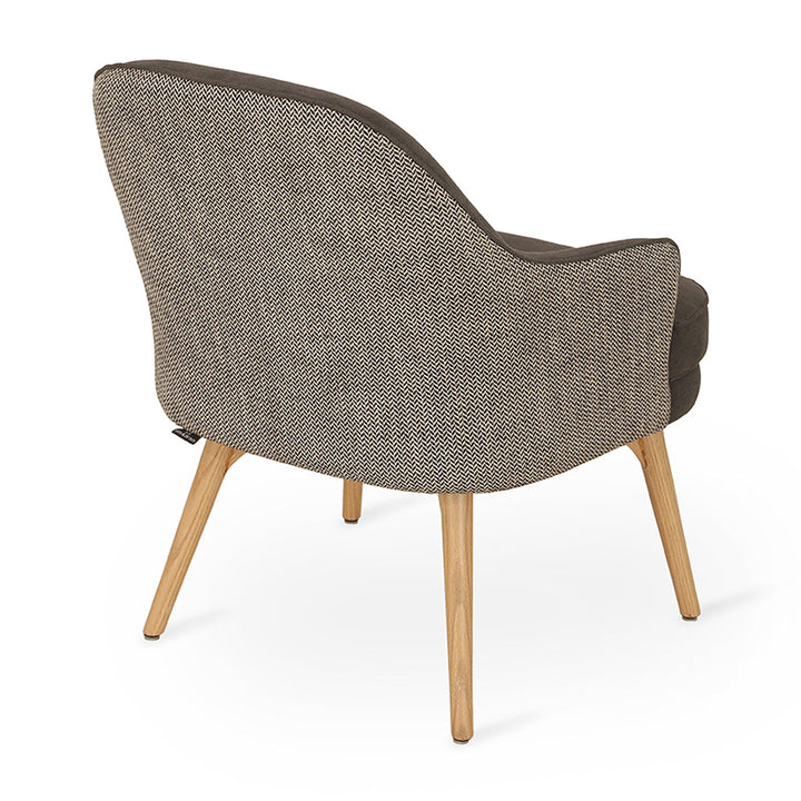 Aula - Ash/Oak/Beech Lounge Chair, Lounge Chairs - Alankaram