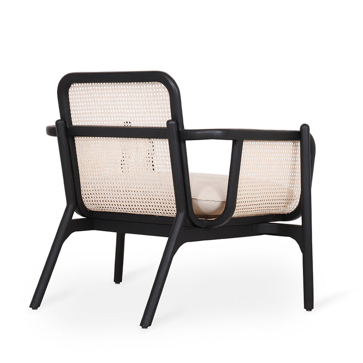 Bango - Lounge Chair with Rattan