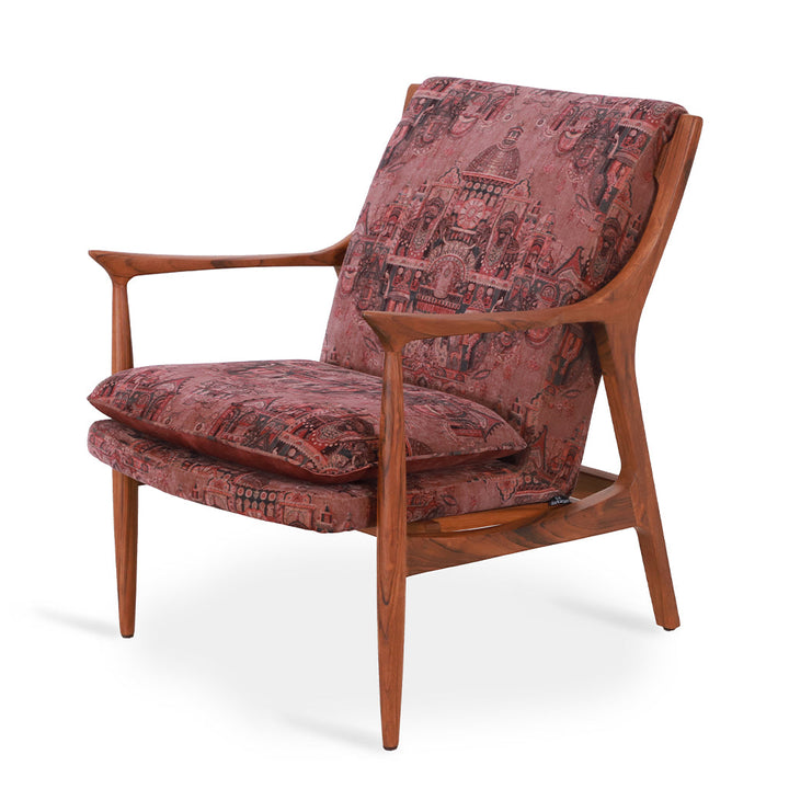 Craff - Lounge Chair with Fabric