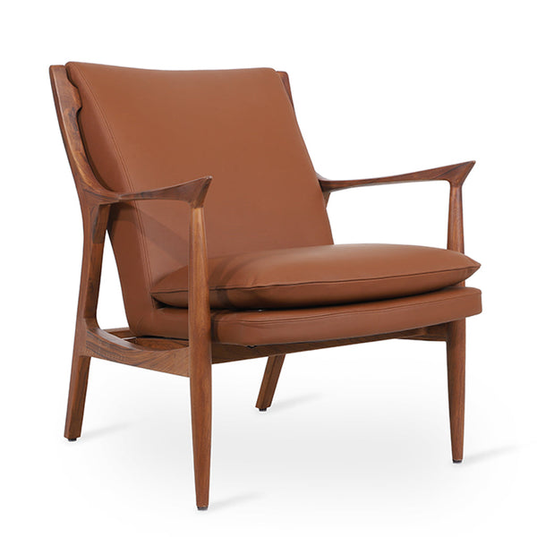 Craff - lounge Chair with Leather