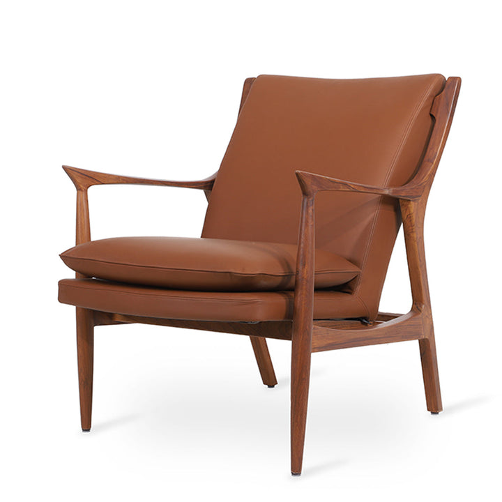 Craff - lounge Chair with Leather