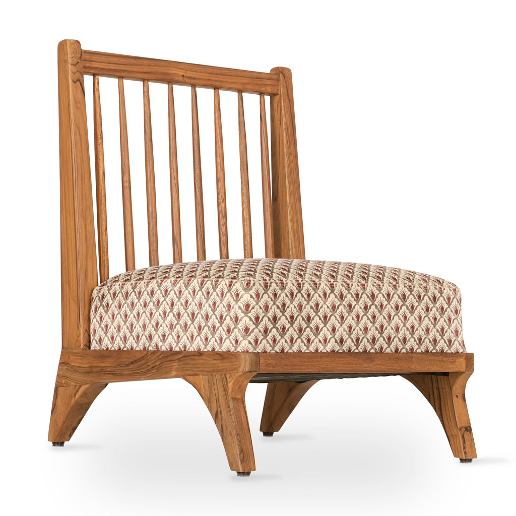 Erkin - Teak Lounge Chair | Alankaram