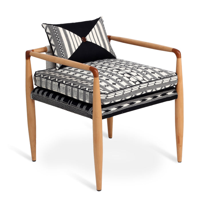 Kutu - Solidwood Lounge Chair