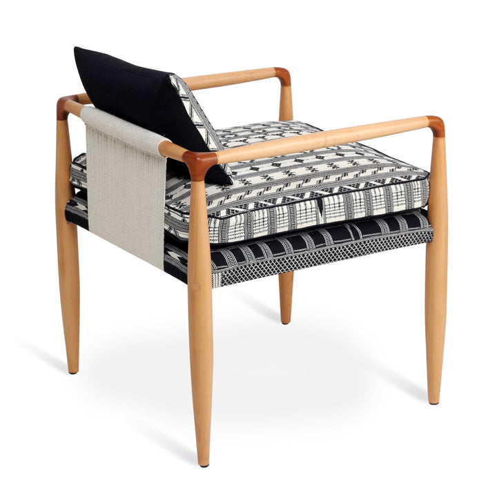 Kutu - Solidwood Lounge Chair