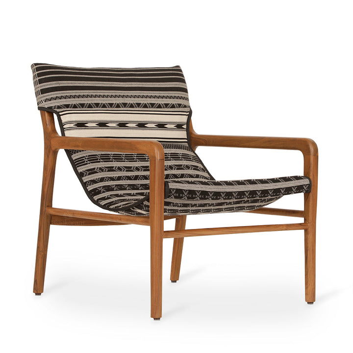 Ostry - Lounge Chair with Multicolor Fabric