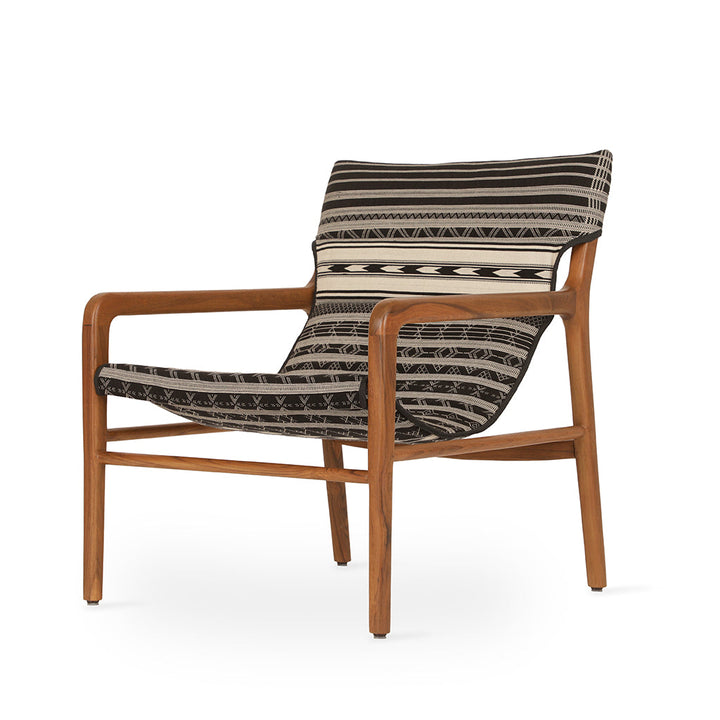 Ostry - Lounge Chair with Multicolor Fabric