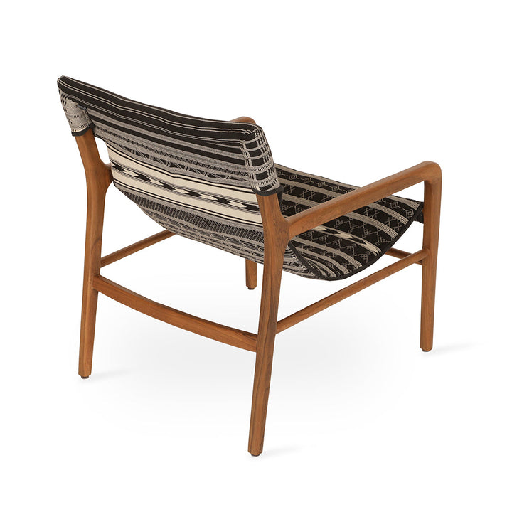 Ostry - Lounge Chair with Multicolor Fabric