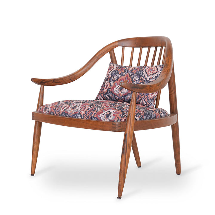 Vakra - Teakwood Lounge Chair