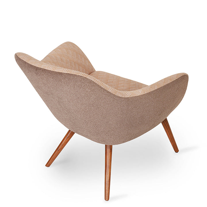 Yarmi - Lounge Chair with Multicolor Fabric