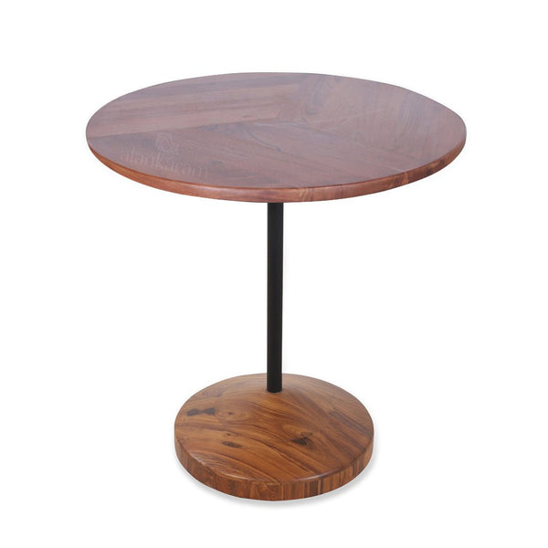 Circulo - Teakwood Base Open office Table