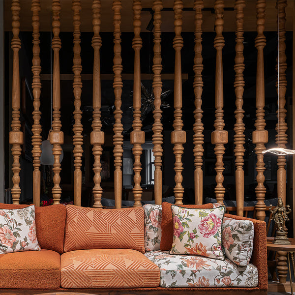 Seinä - Solidwood Lathe Partition, Partitions - Alankaram