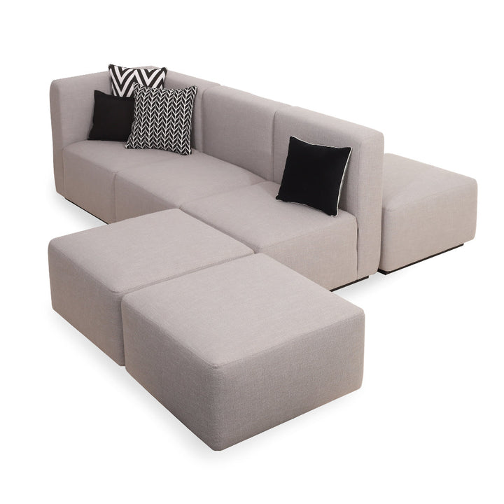 Dupli - Plush Seated Sofa