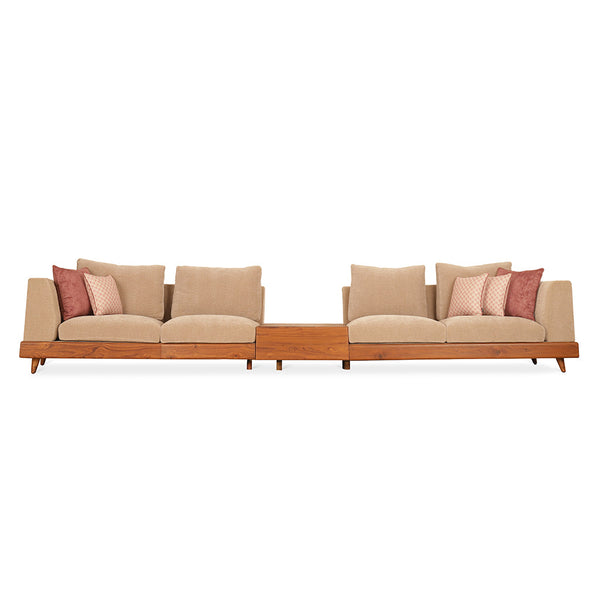 Geri - Four Seater Teak Sofa
