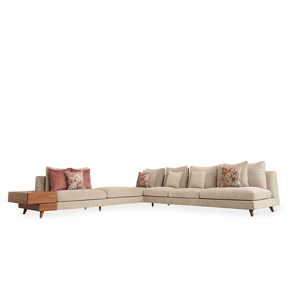Geri - Six Seater L-Shaped Sofa