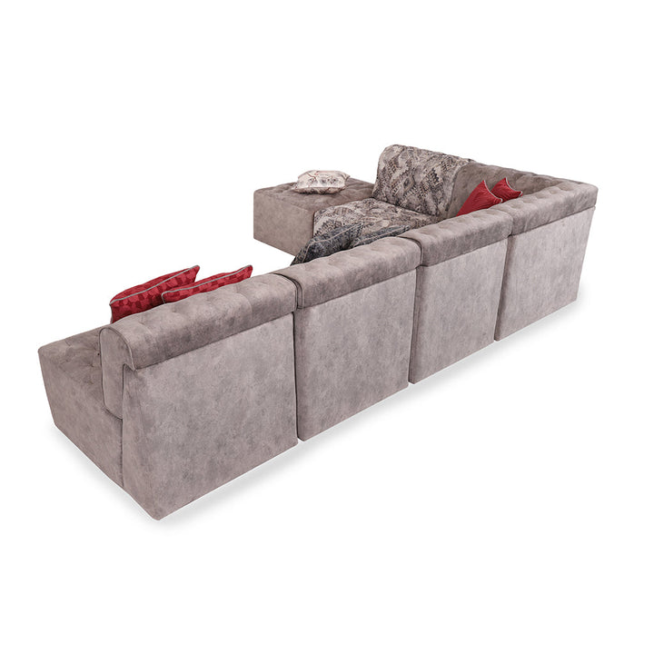 Megharia - L-Shaped Sofa (Six Seater)