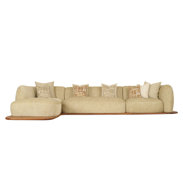 Mizu - Six Seater Teak Lounger Sofa