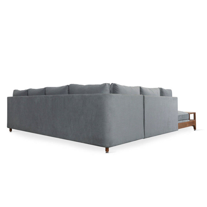 Mjus - L-Shaped Sofa (Seven Seater)