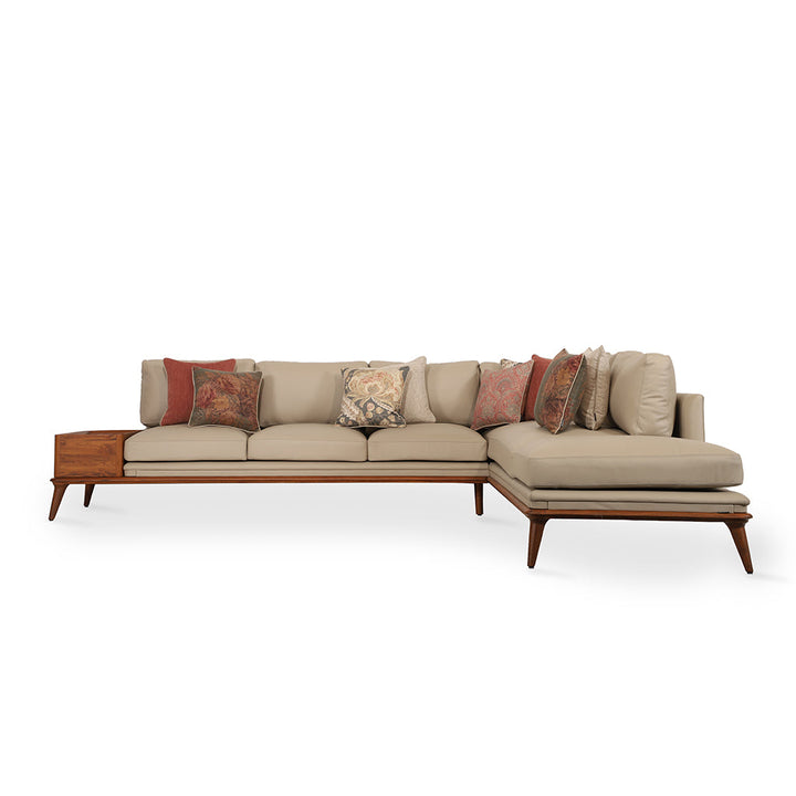 Mysig - Teakwood Seven Seater Sofa