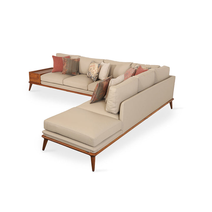 Mysig - Teakwood Seven Seater Sofa