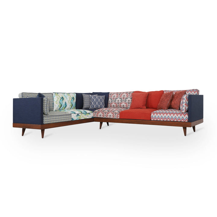 Priamka - Six Seater Solidwood Sofa