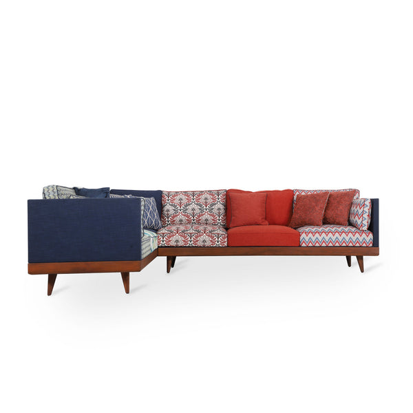 Priamka - Six Seater Solidwood Sofa