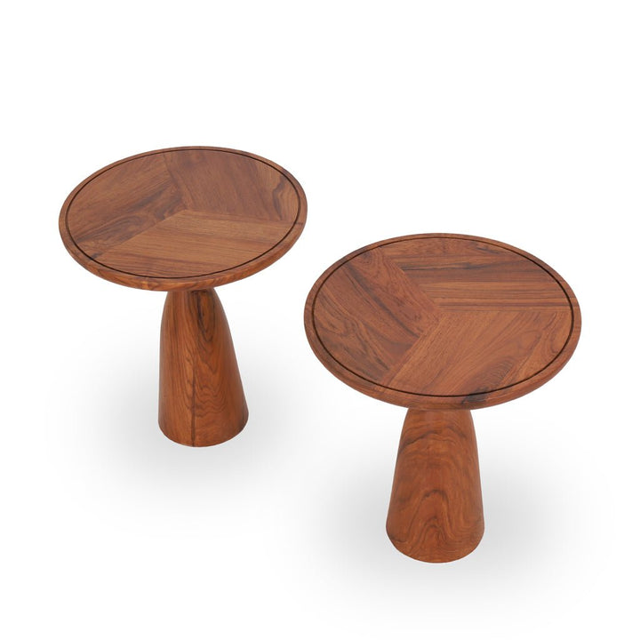 Aniq - Side Table Sculpted with Precision