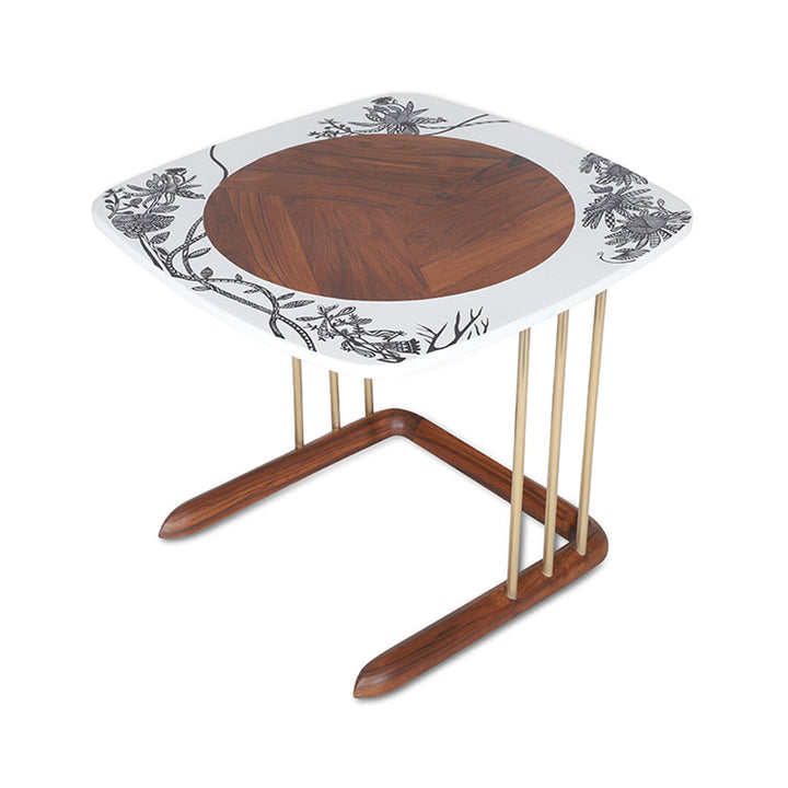 Boyali - Teakwood Side Table