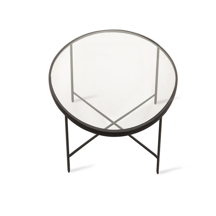 Clarus - Glass Top Side Table